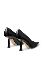 Maryanne 100 Calf Leather Pointed-Toe Pumps